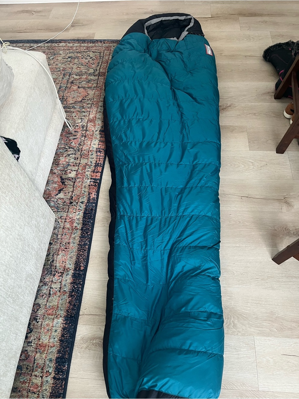 Vintage Marmot Wasatch Long Goose Down Filled mummy sleeping bag